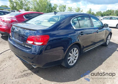 2007 Lexus Gs 350 из США, поврежденный, VIN JTHCE96S370011790
